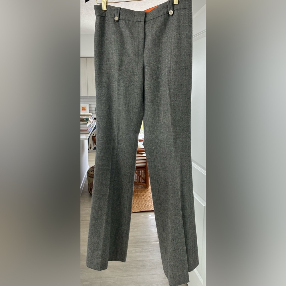Tory Burch Women’s Charcoal Wool Dress Pants
